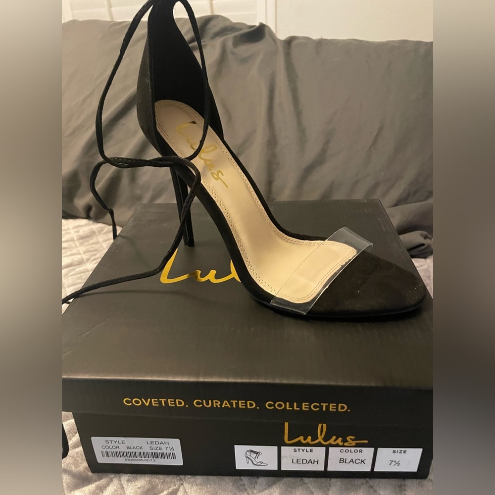 Brand new Lulus heels.
